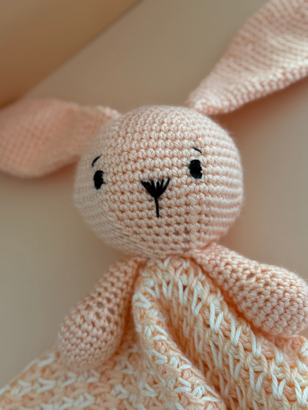 Crochet Light Pink Bunny