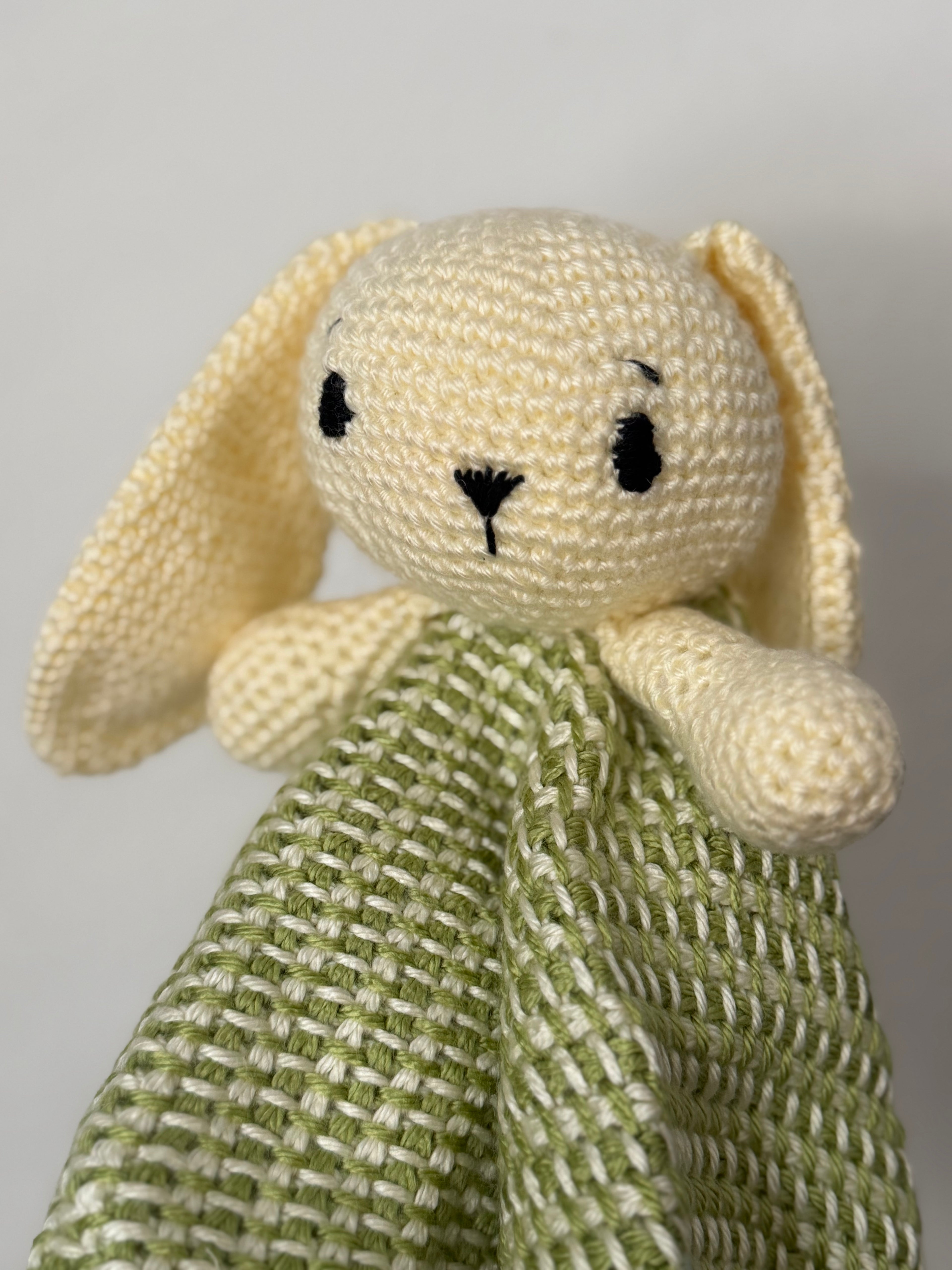 Crochet Green Bunny