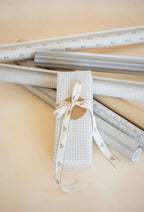 Taupe Check Wrapping Paper Roll