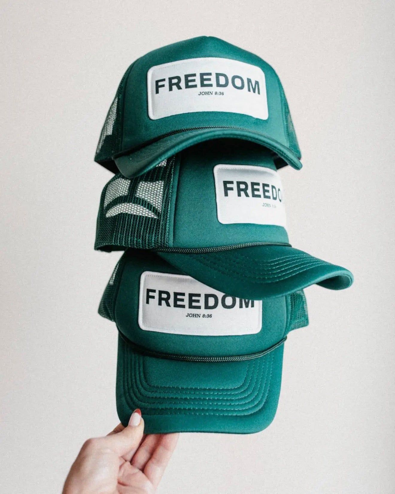 Freedom John 8:36 Trucker