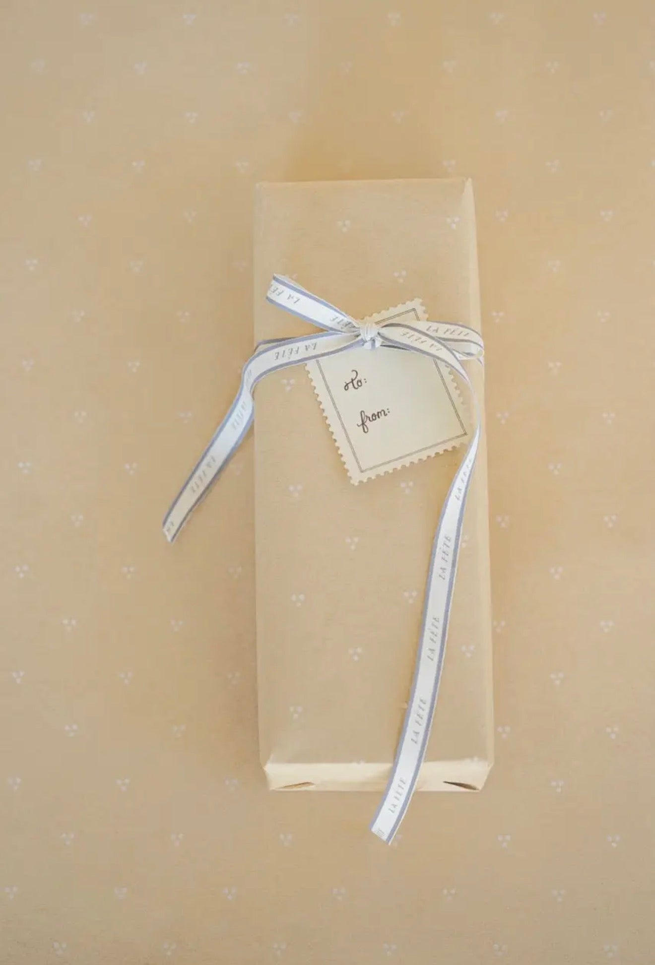 Dainty Dot Kraft Wrapping Paper Roll