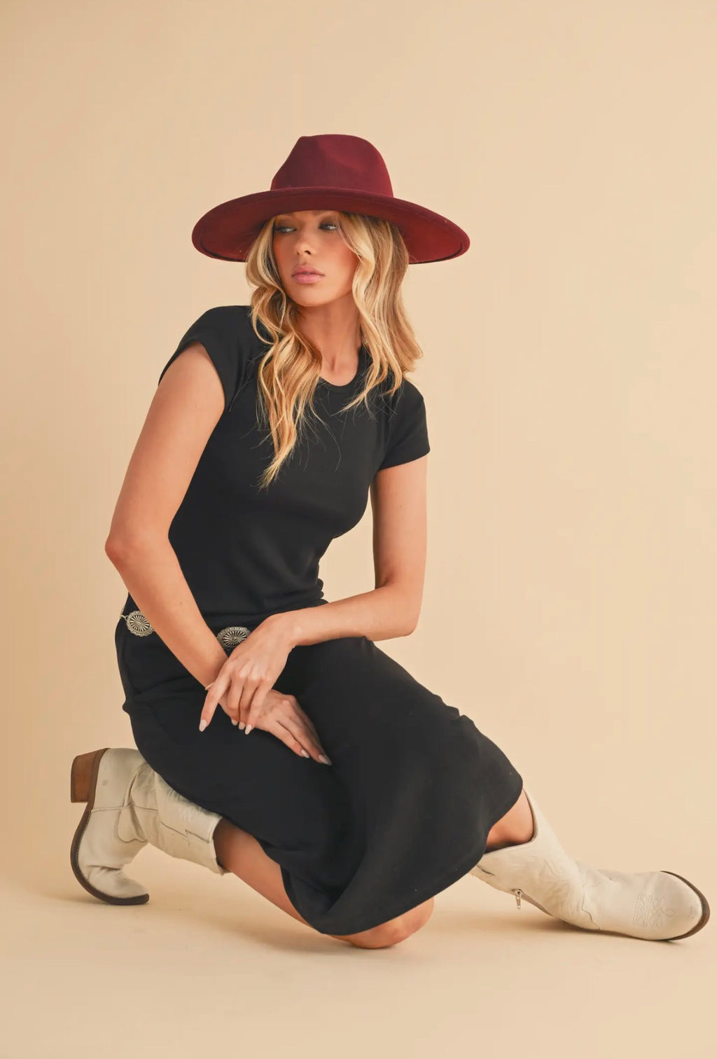 Chesy Slim Midi Dress (Preorder)