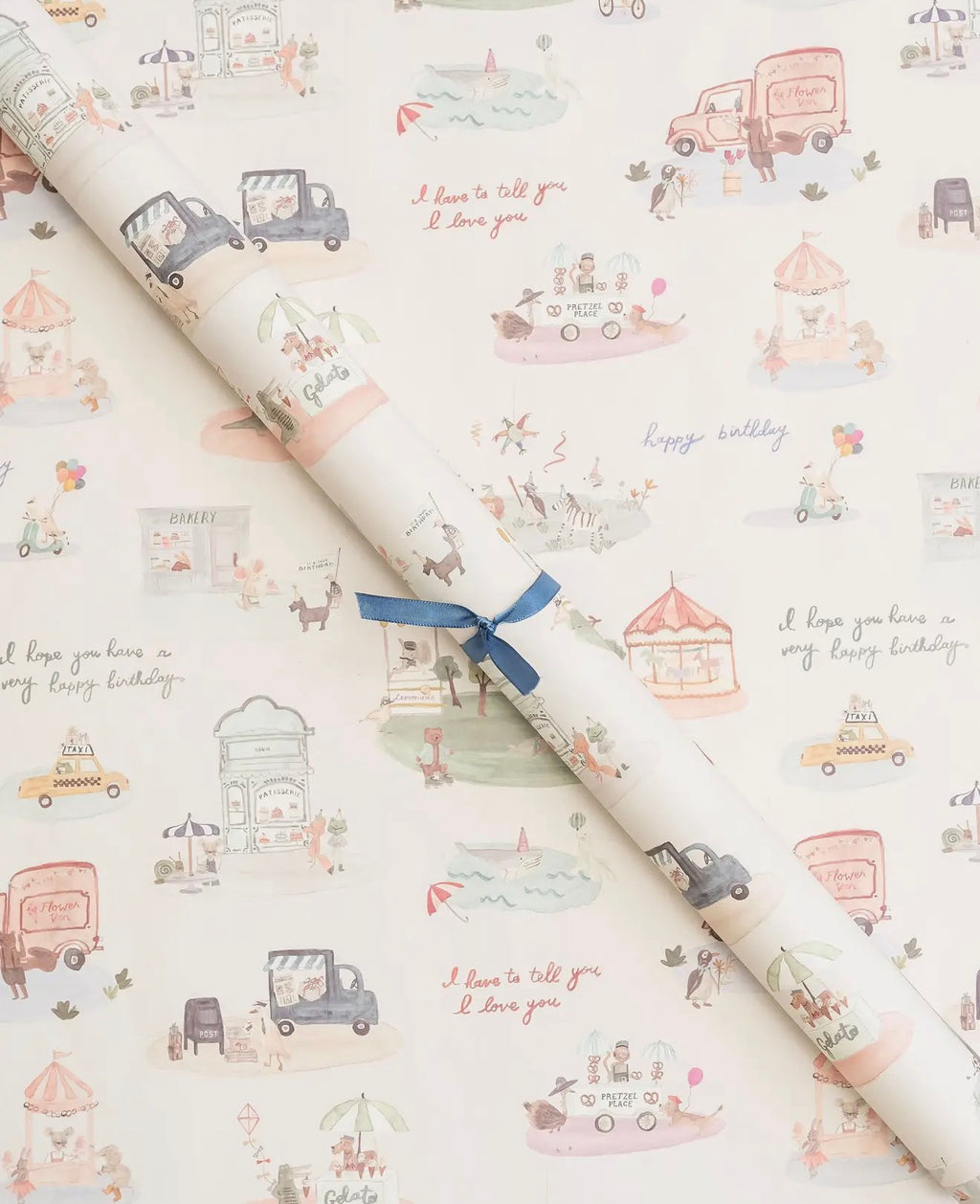 Birthday Wrapping Sheets