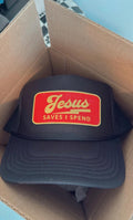 Jesus Saves I Spend Trucker