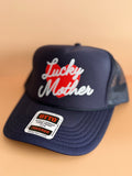 Lucky Mother Trucker (Navy)