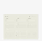 Weekly Meal Planner Notepad