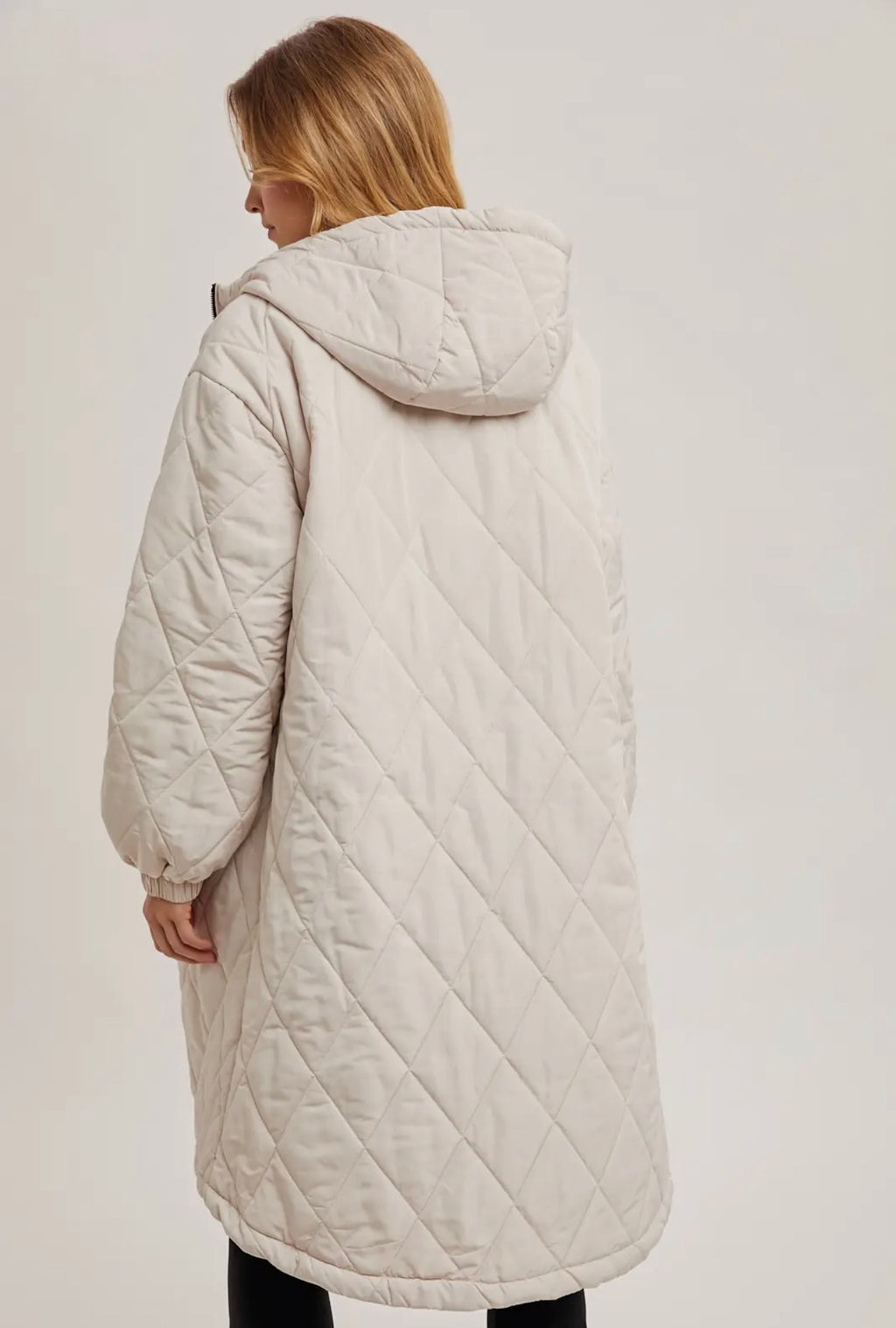 Longline Quilted Puffer
