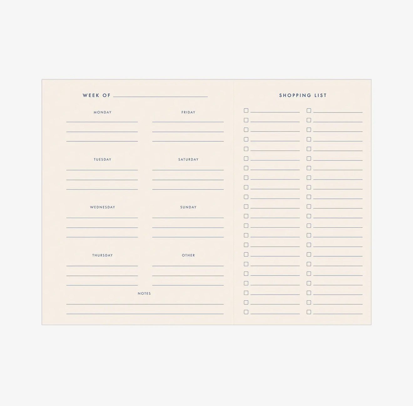 Weekly Meal Planner