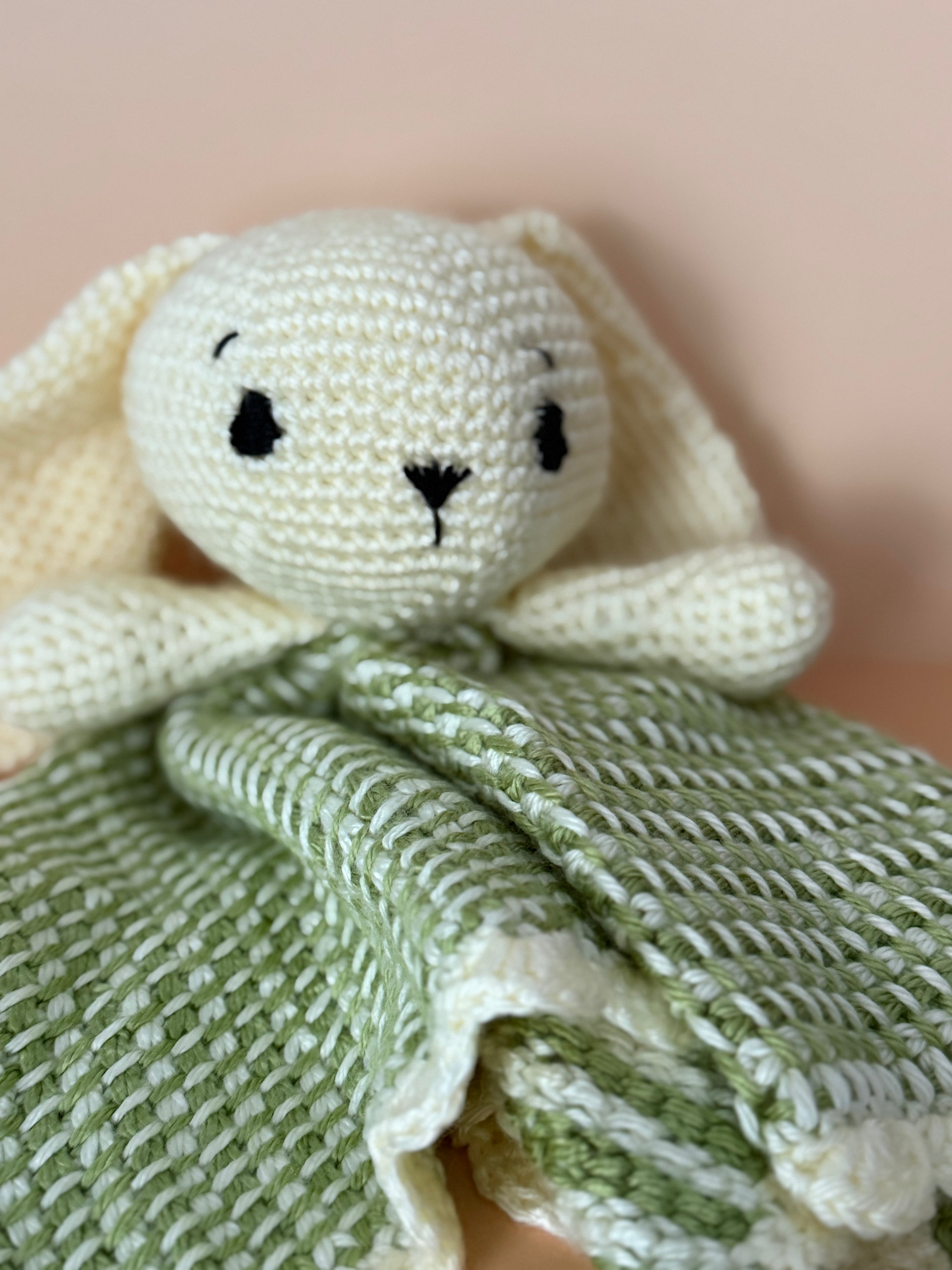 Crochet Green Bunny