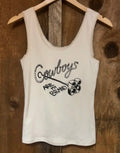 Cowboys Are My Brand Lace Tank