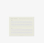 Monthly Habit Tracker Notepad